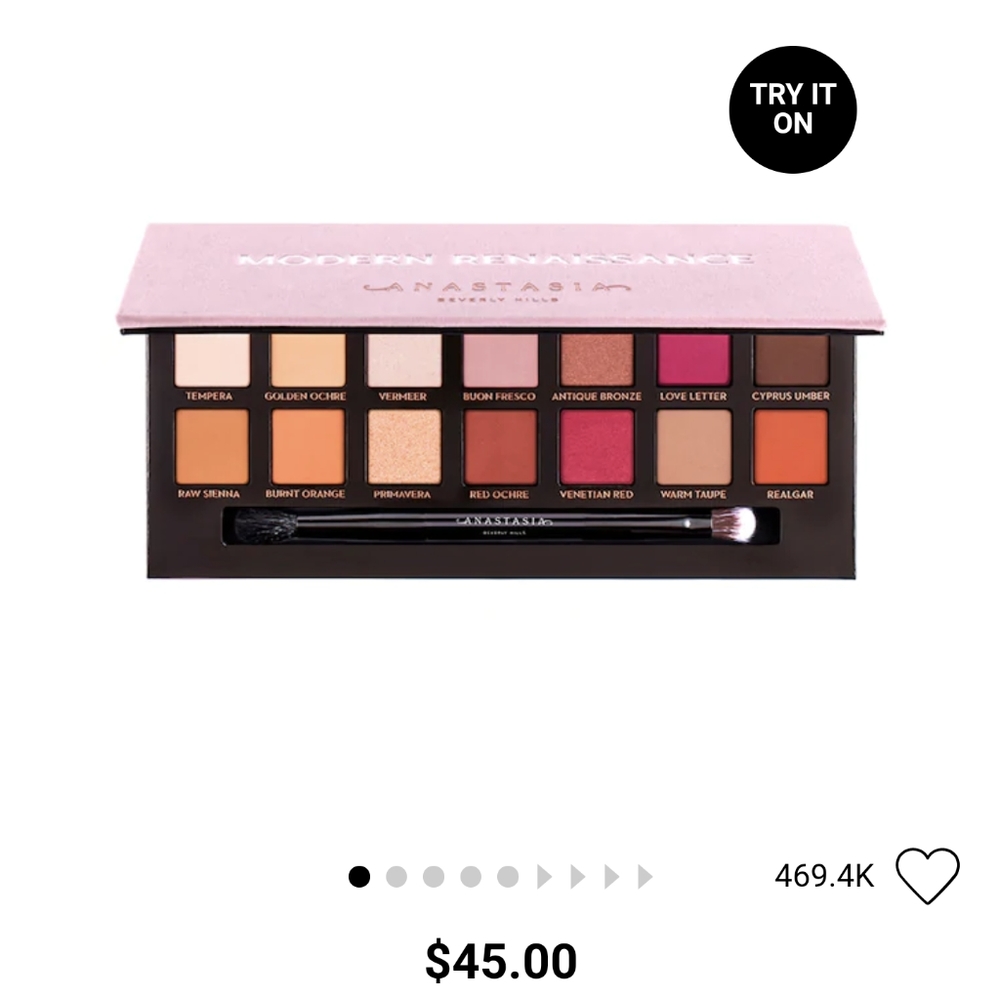 Modern renaissance palette